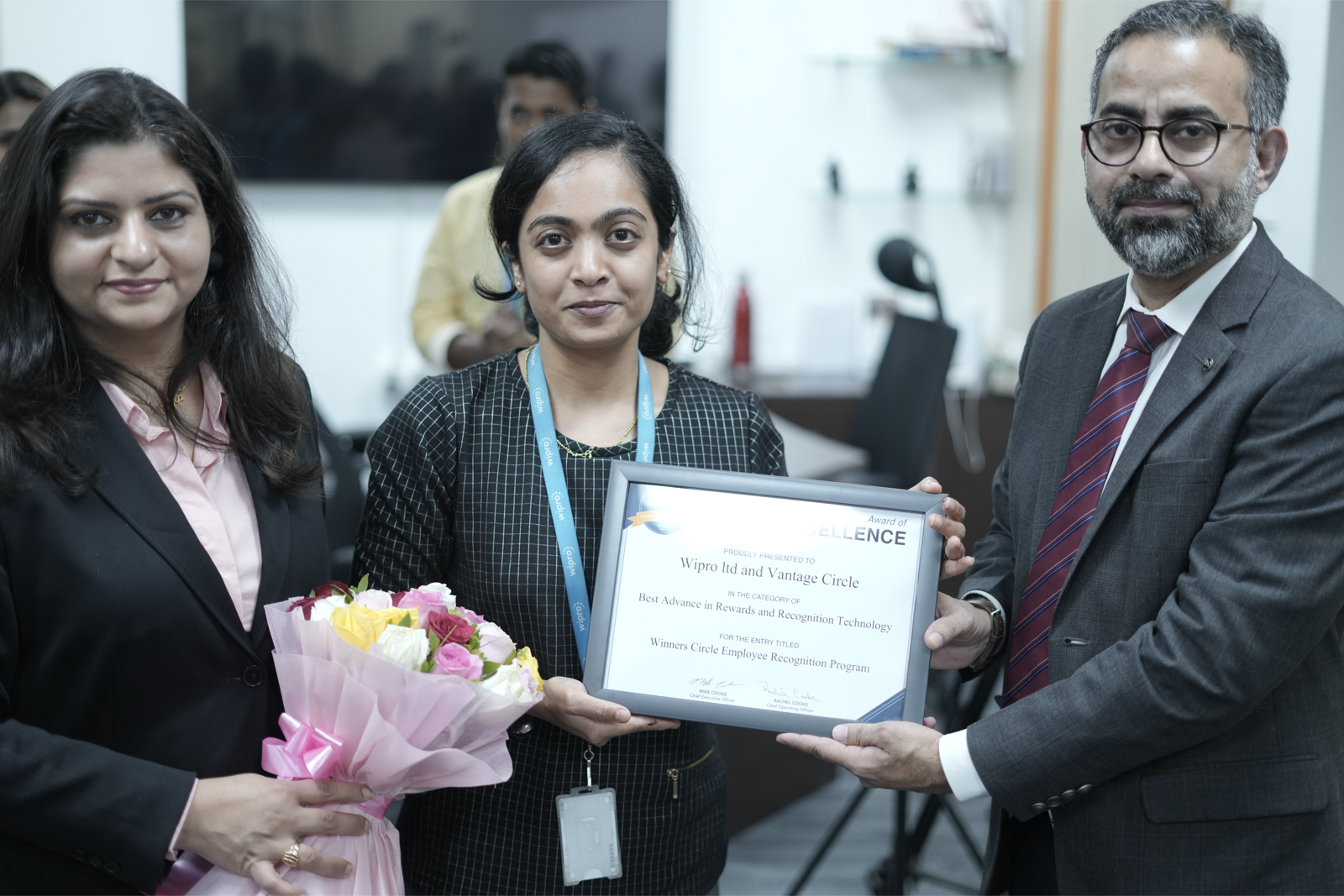 Wipro and Vantage Circle Award of Excellence: Best Advance in Rewards and Recognition Technology